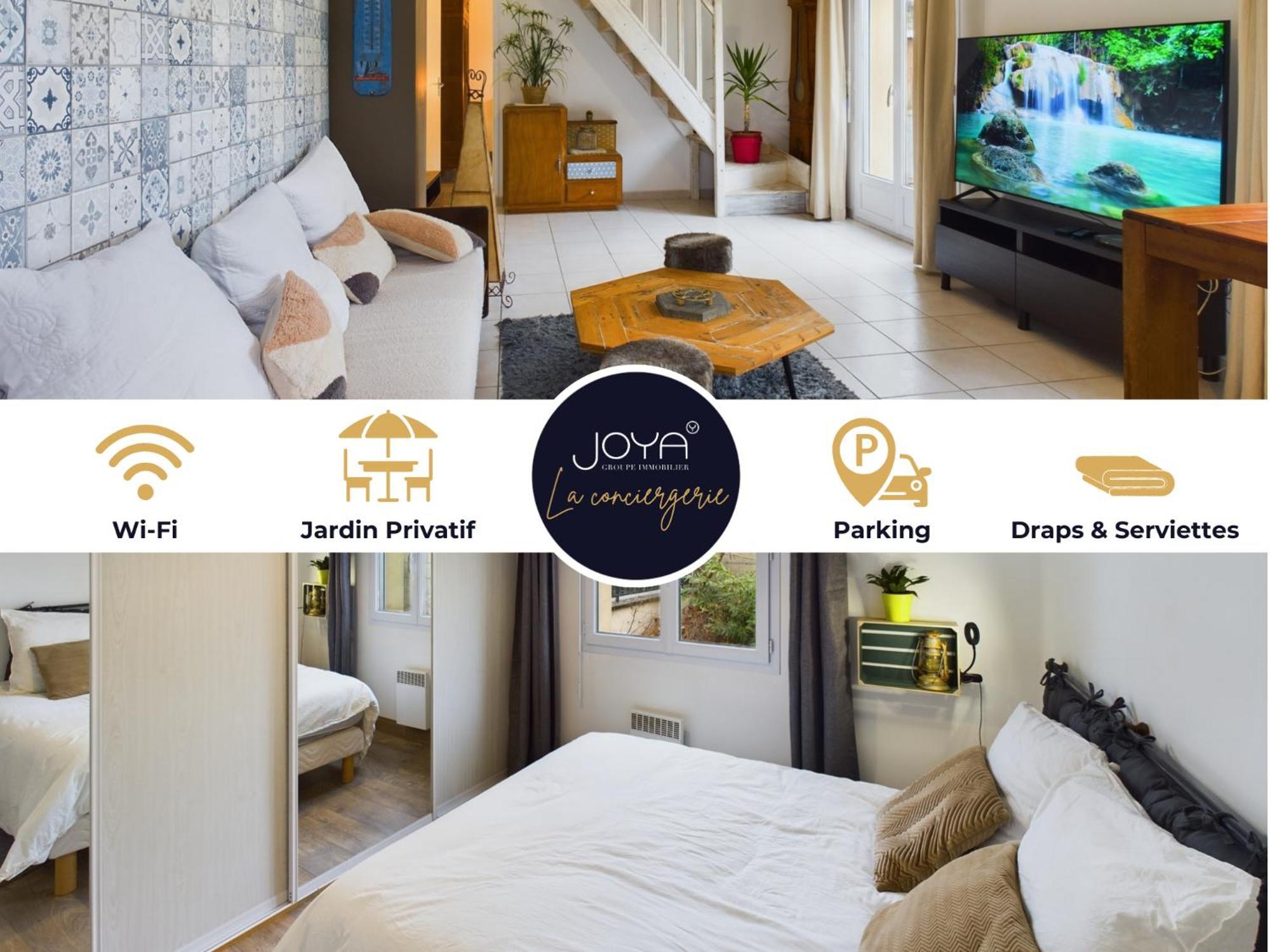 بونت-سانت-ماري Maison Cosy - Jardin Privatif - Proche Magasin D'Usine المظهر الخارجي الصورة
